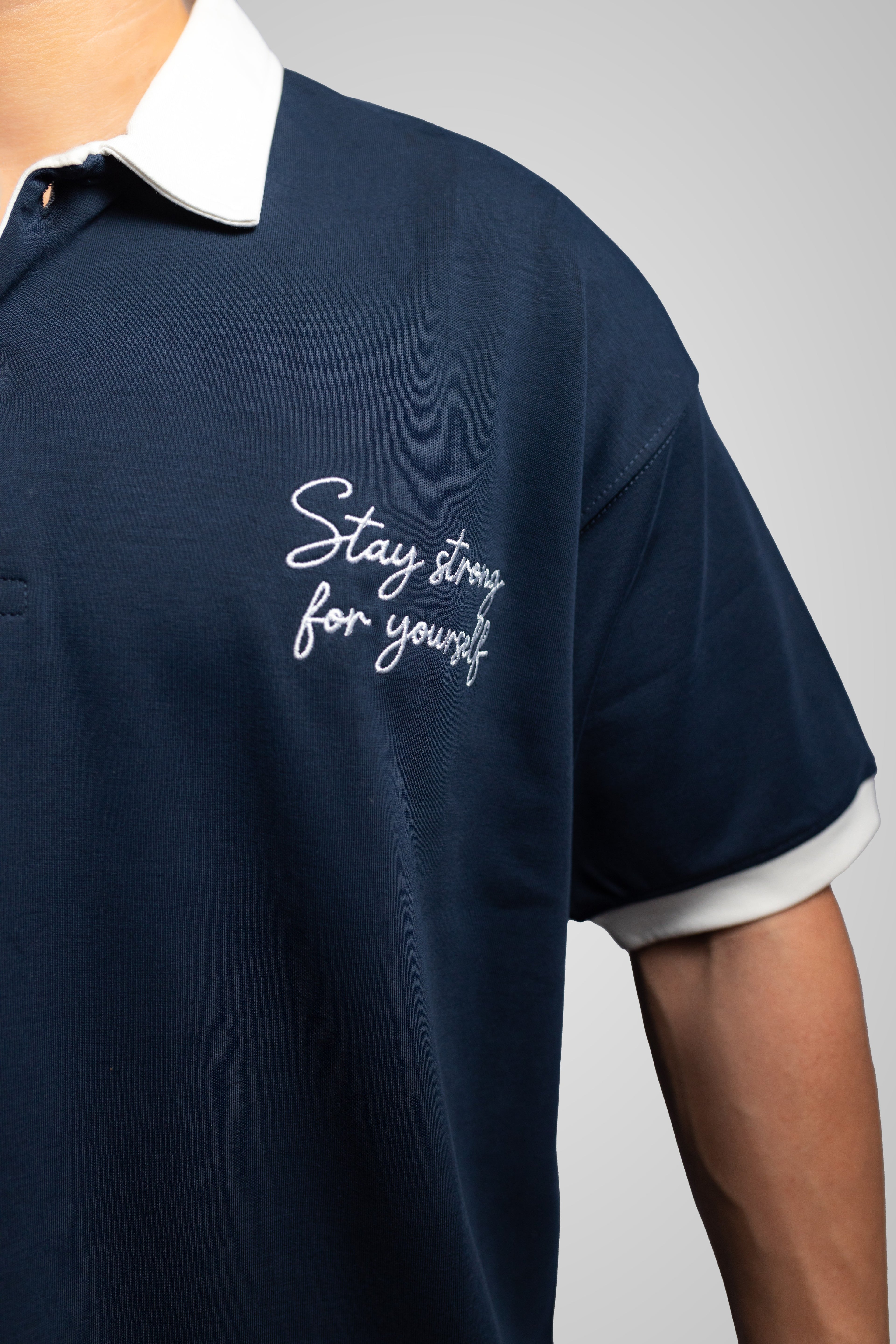 Premium Navy Polo