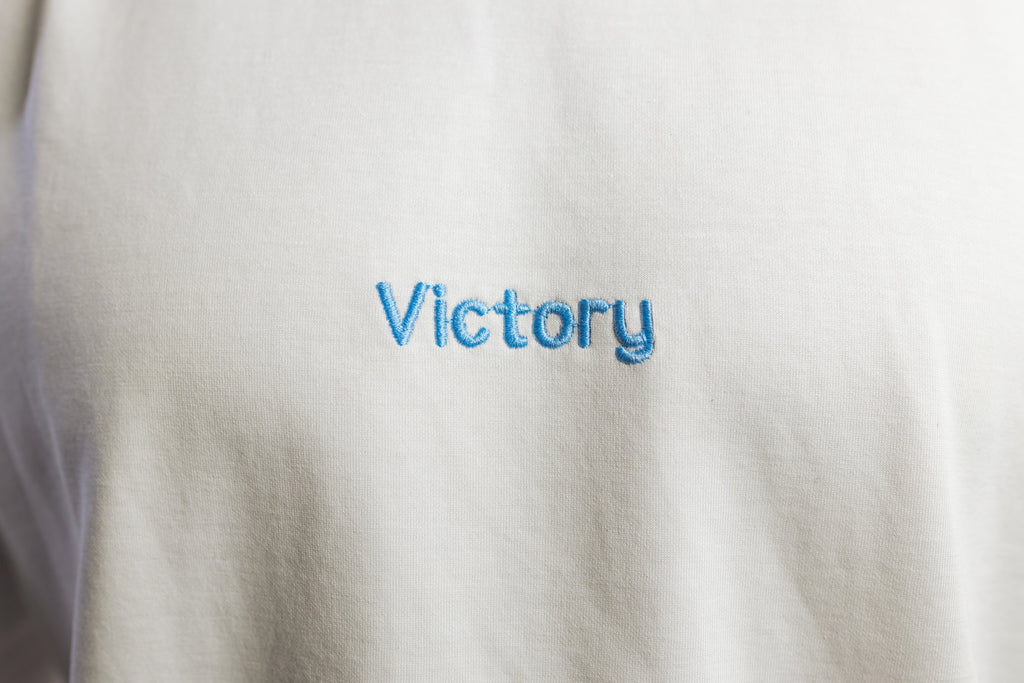 White Victory Boxy Tee