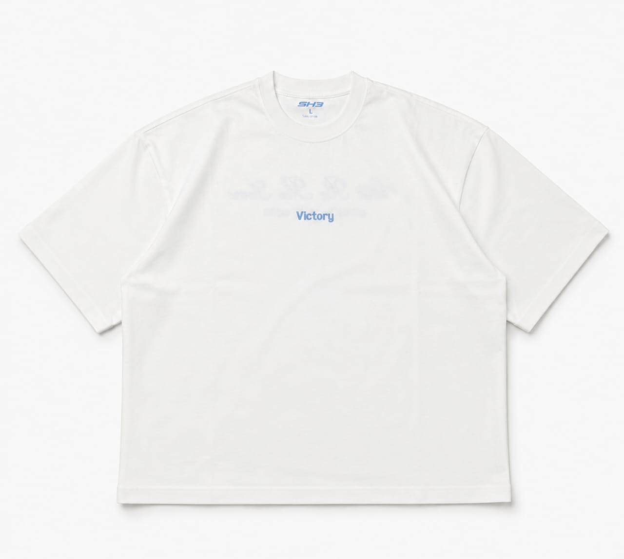 White Victory Boxy Tee
